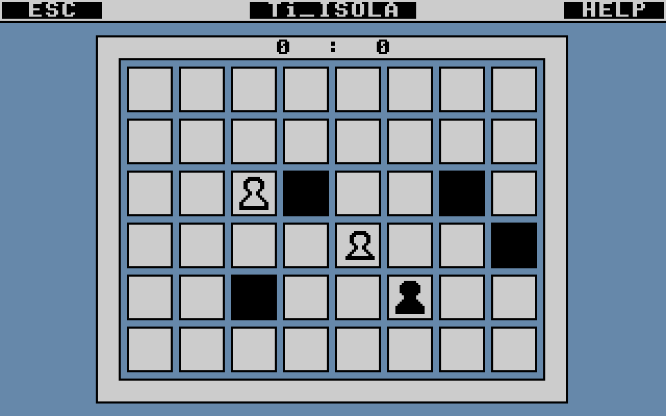 Ti_Isola atari screenshot